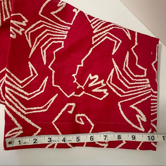 Tyler Boe Red Lobster Capri Pants size small - Picture 8 of 9